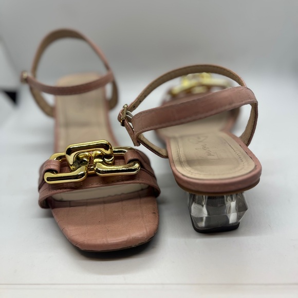 London Rag Women's Pink Ankle Strap Sandals size 9 - Picture 13 of 15